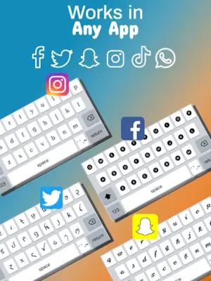 Font Keyboard android App screenshot 3