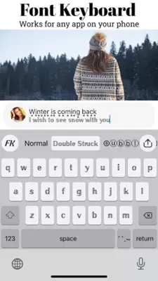 Font Keyboard android App screenshot 4