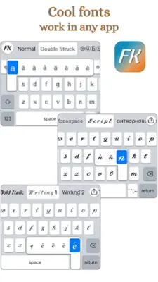 Font Keyboard android App screenshot 5